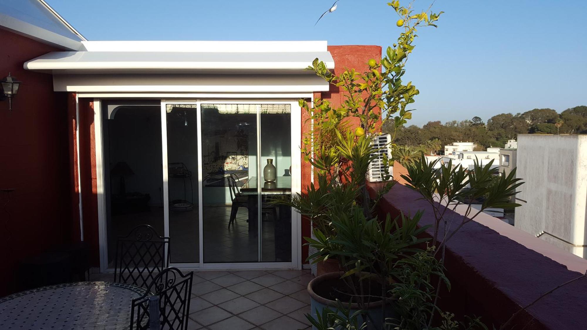 Appartement Agreable Avec 2 Tres Belles Terrasses Au Coeur De Rabat Bagian luar foto